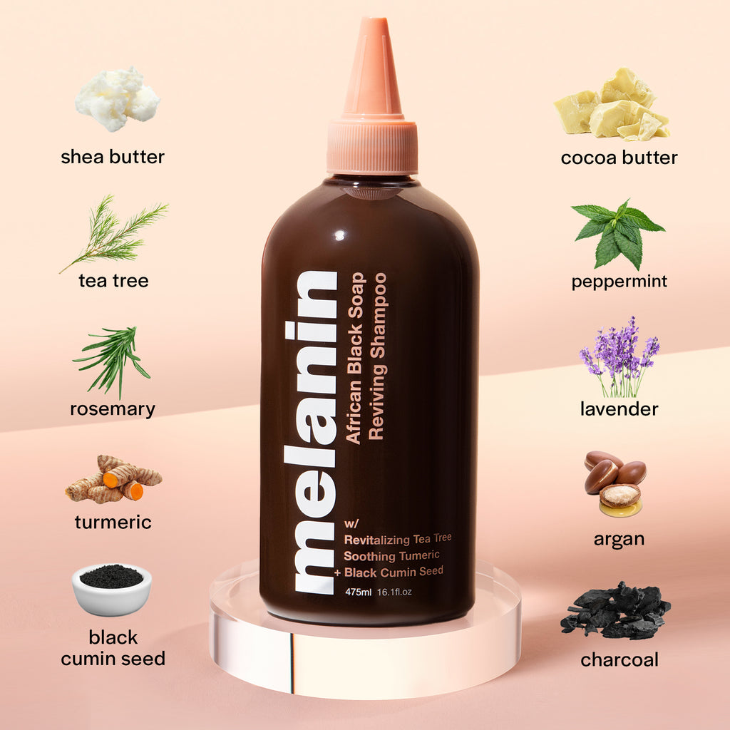African Black Soap Reviving Shampoo - Melanin Haircare